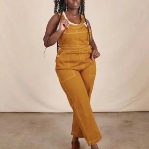 Big Bud Press Overalls size SMALL spicy mustard
